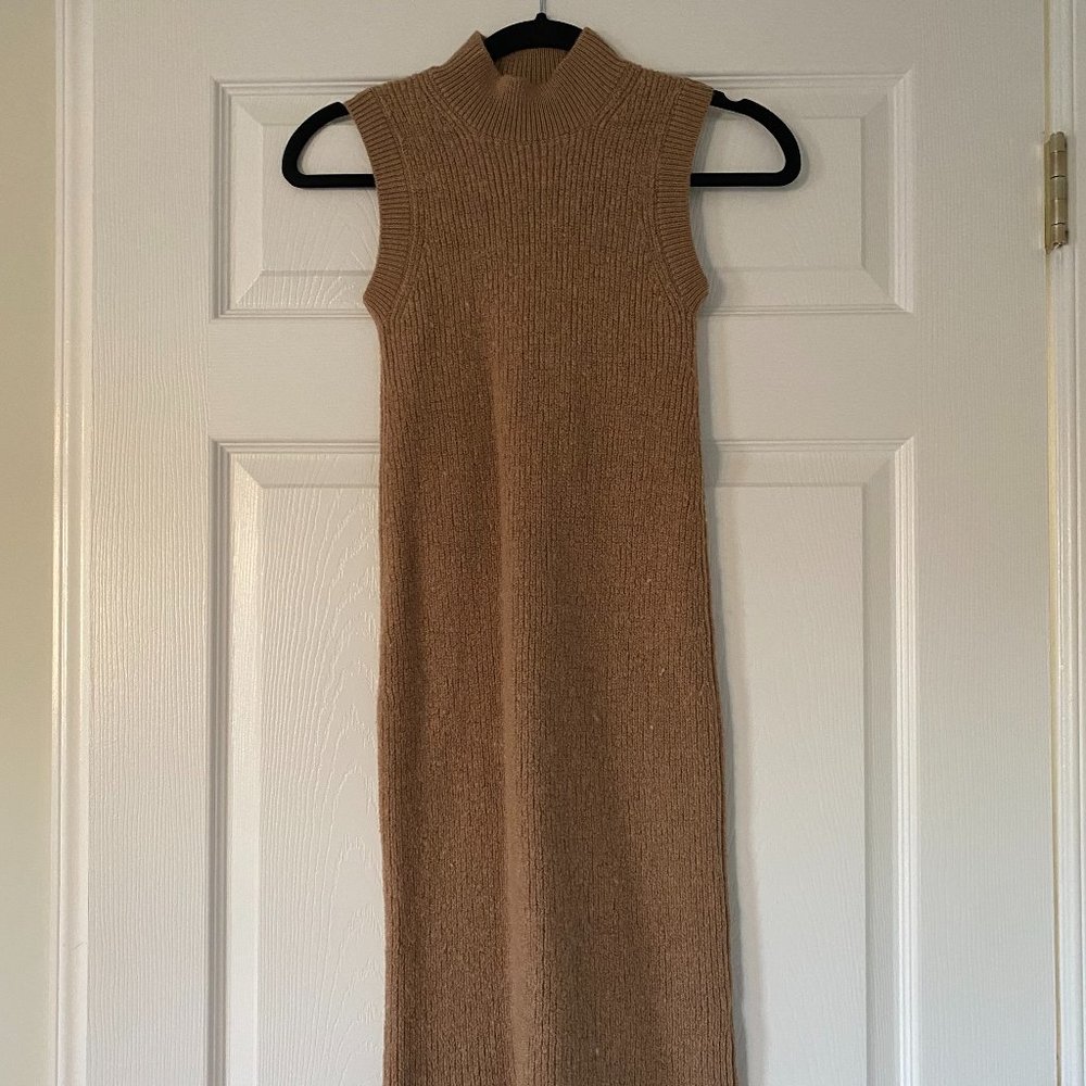 Like New Babaton Sweater Dress, Size XS, Midi Length, Tank Style Knit Dress